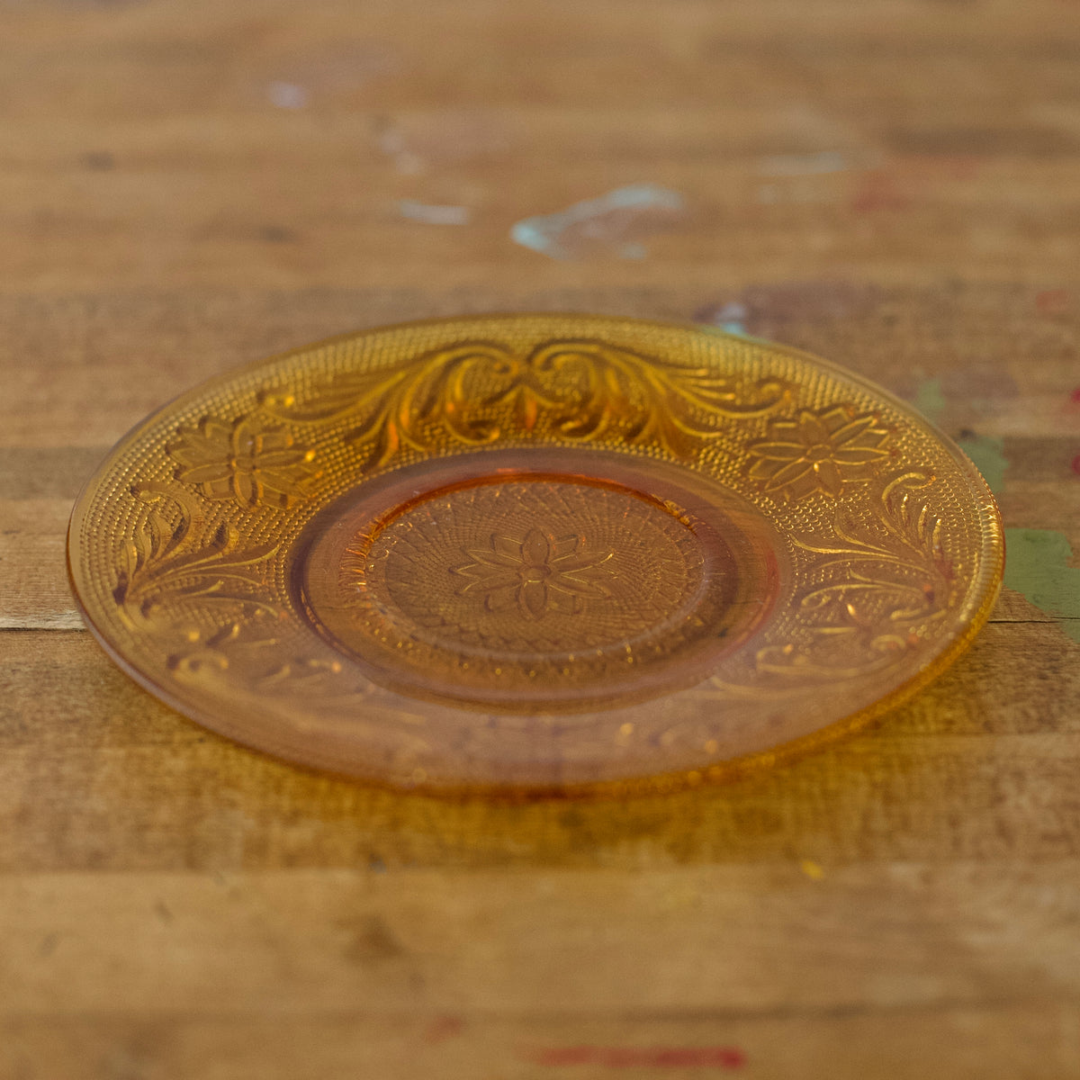 Vintage Indiana Glass Daisy Plate