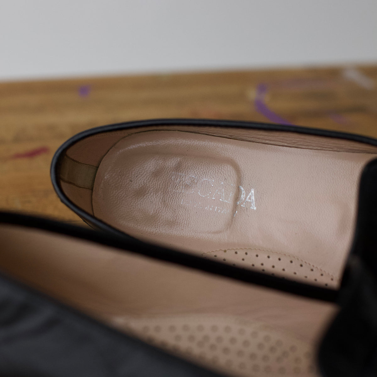 Vintage Escada Loafers Made in Italy Size 6W