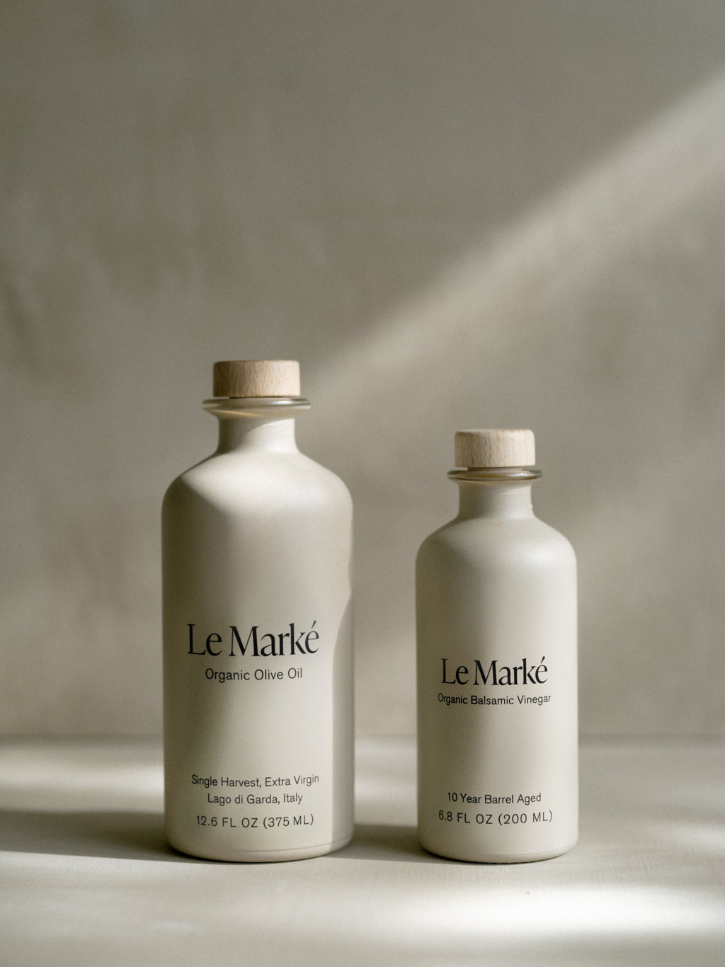 Le Marke Store The Duo: Olive Oil + Balsamic Vinegar Set