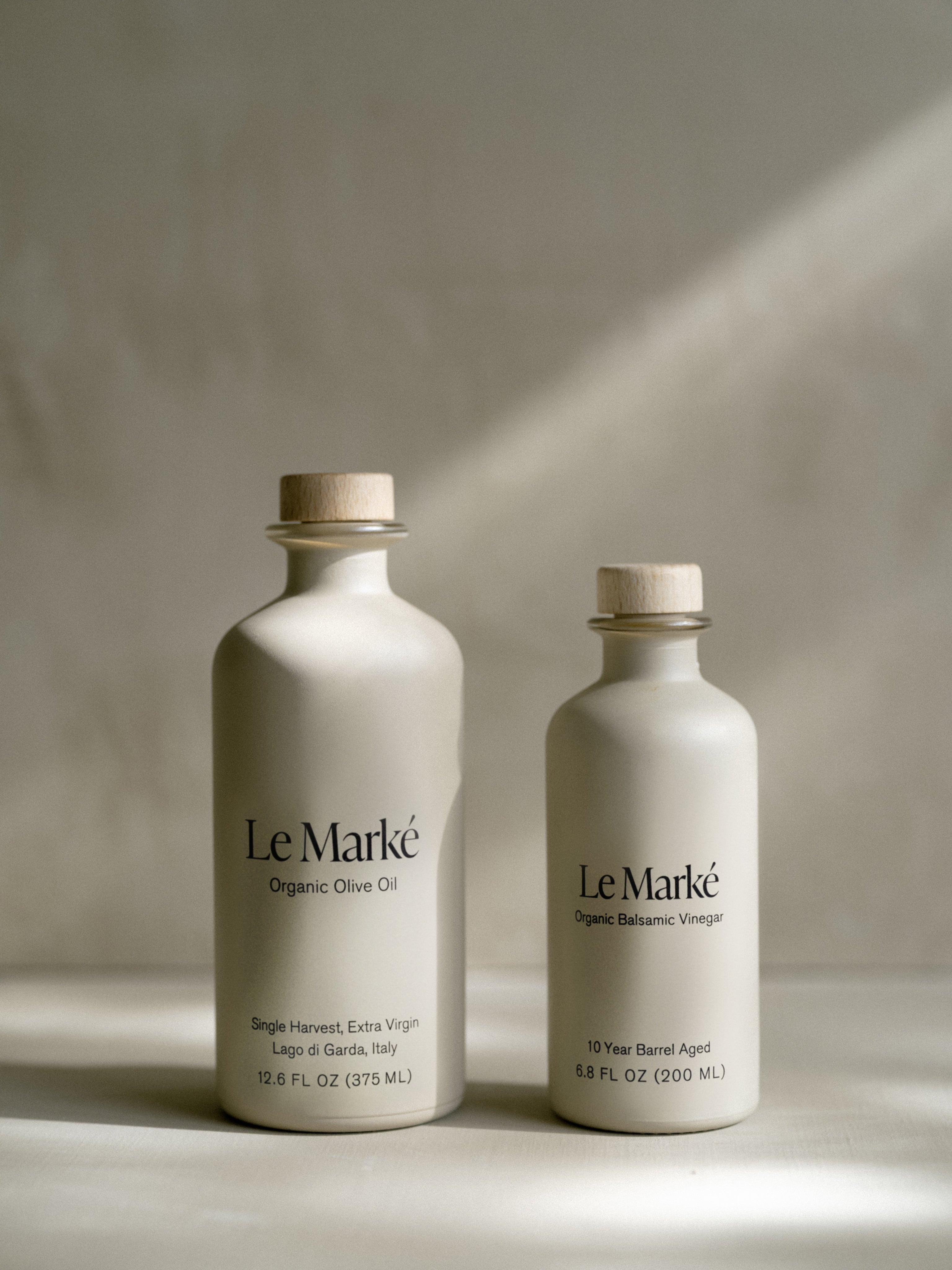 Le Marke Store The Duo: Olive Oil + Balsamic Vinegar Set