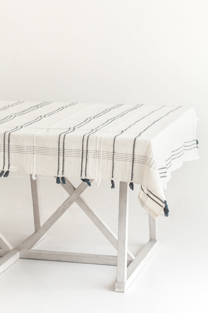 Creative Women Ribbons Cotton Tablecloth