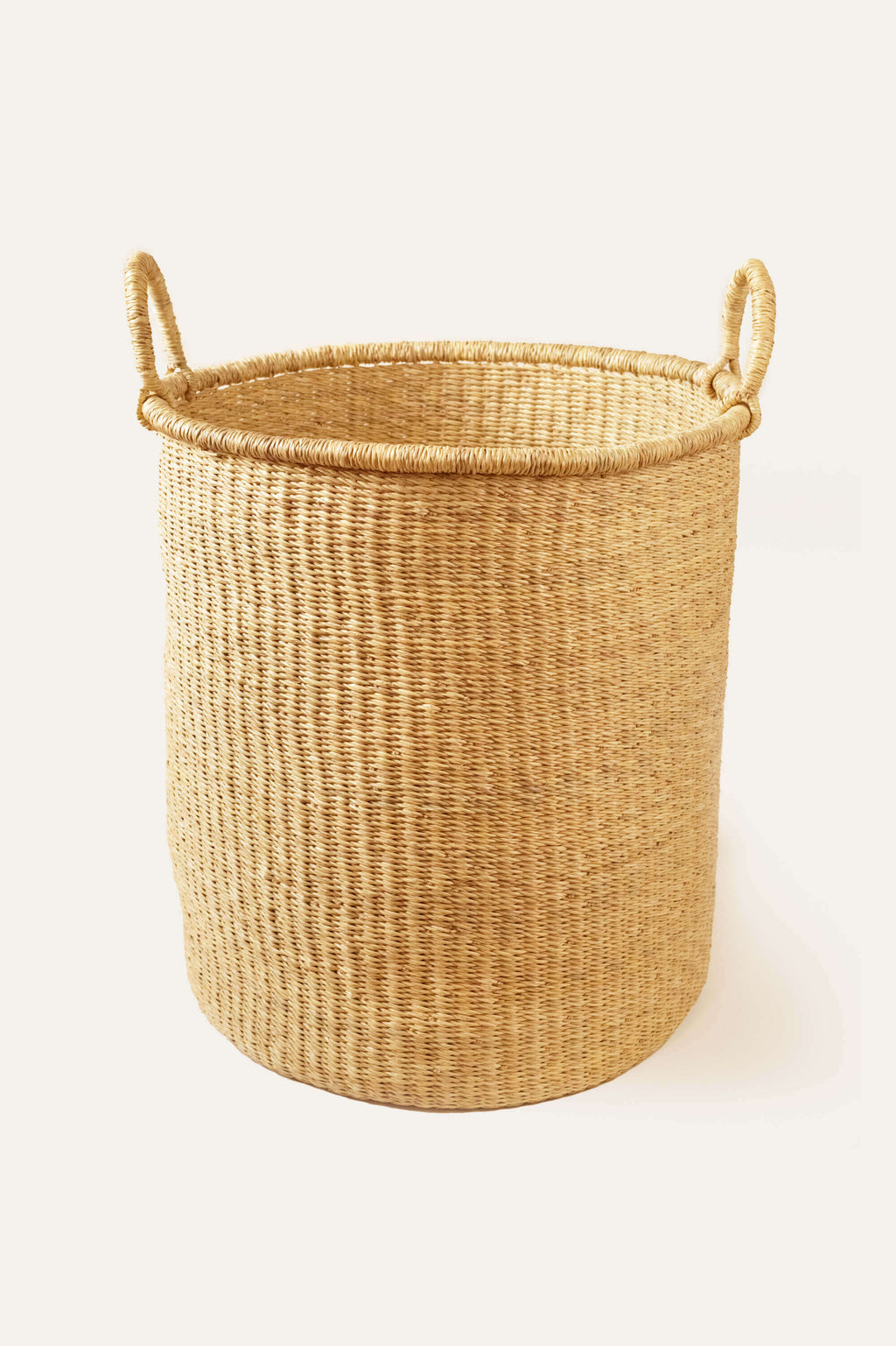 Indego Africa Bolga Hamper Baskets Set of 2