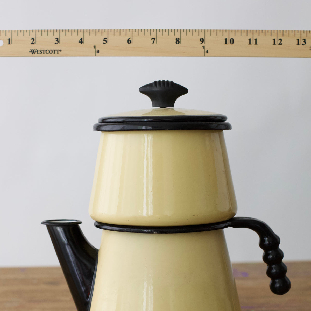Vintage Enameled Ware Coffee Maker