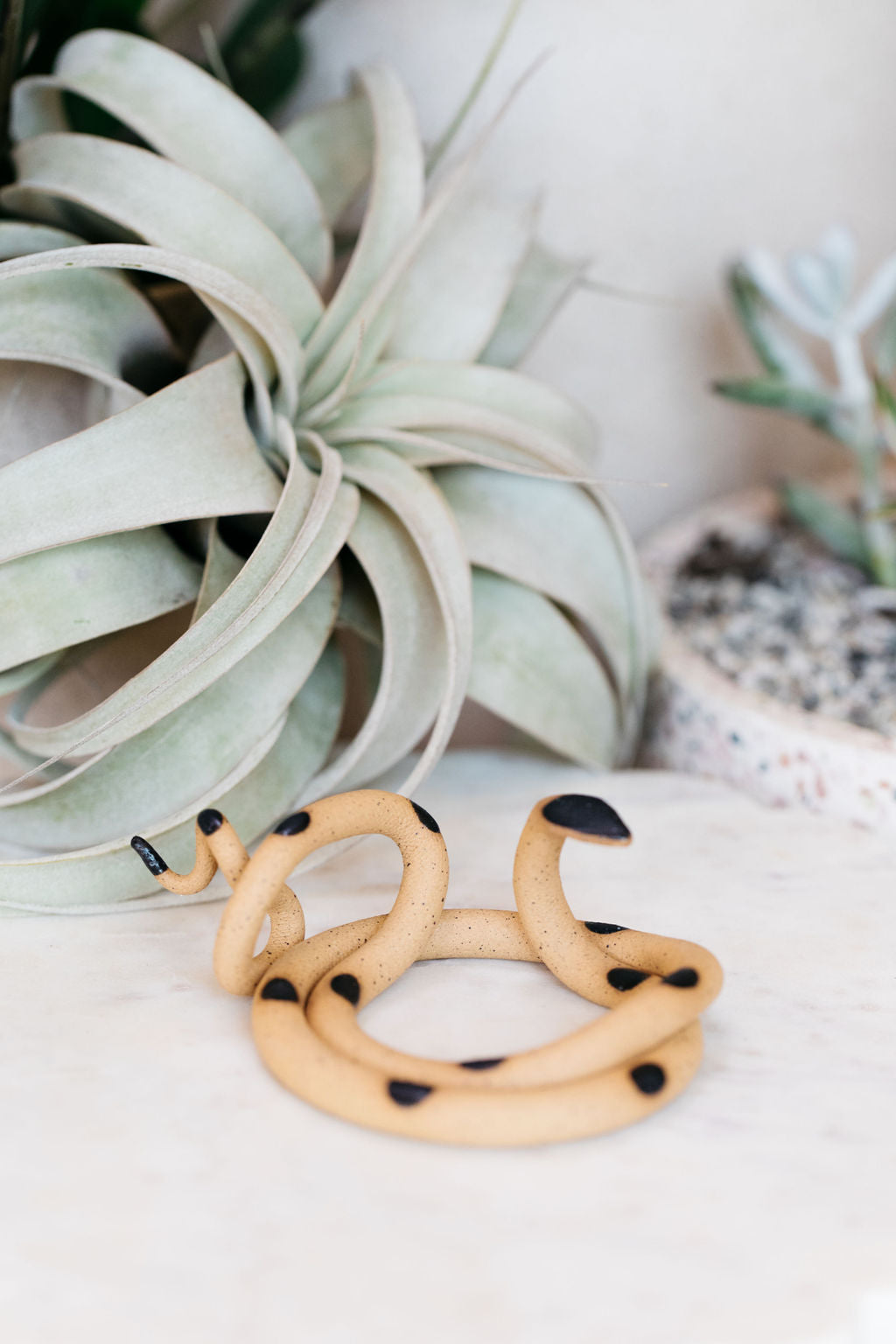 Carter + Rose Medium Ceramic Snake