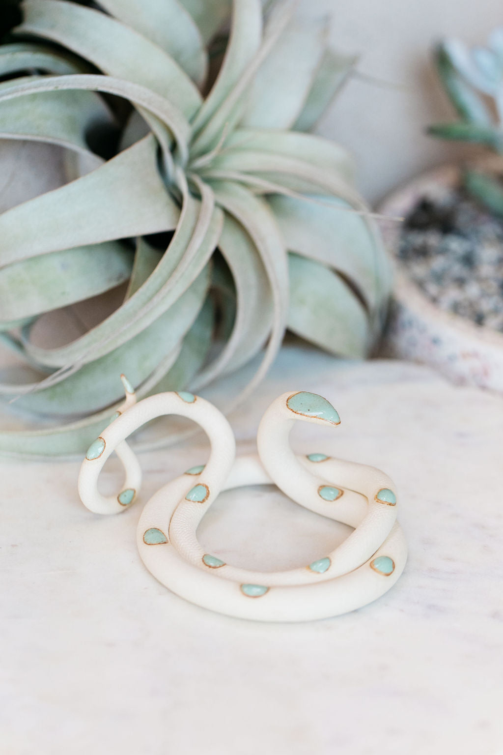 Carter + Rose Medium Ceramic Snake