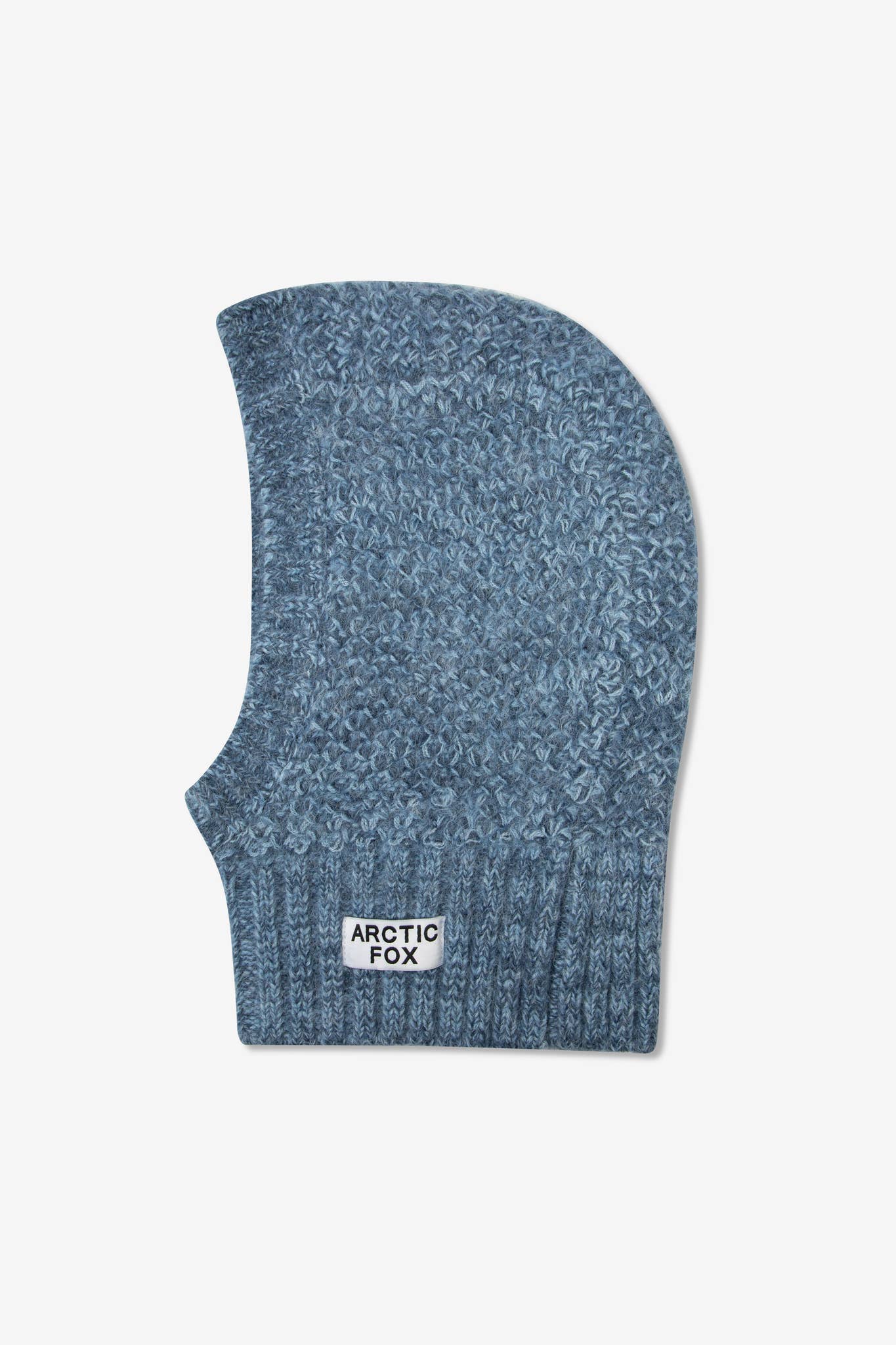 Alpaca Balaclava Fitted Hood - Glacier Blue