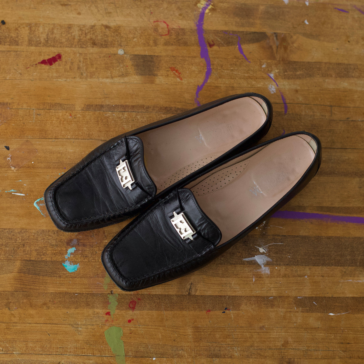 Vintage Escada Loafers Made in Italy Size 6W
