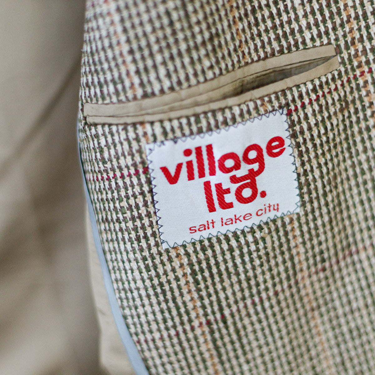 Vintage Mid-Century Blazer Village Ltd x Metropolis 44L
