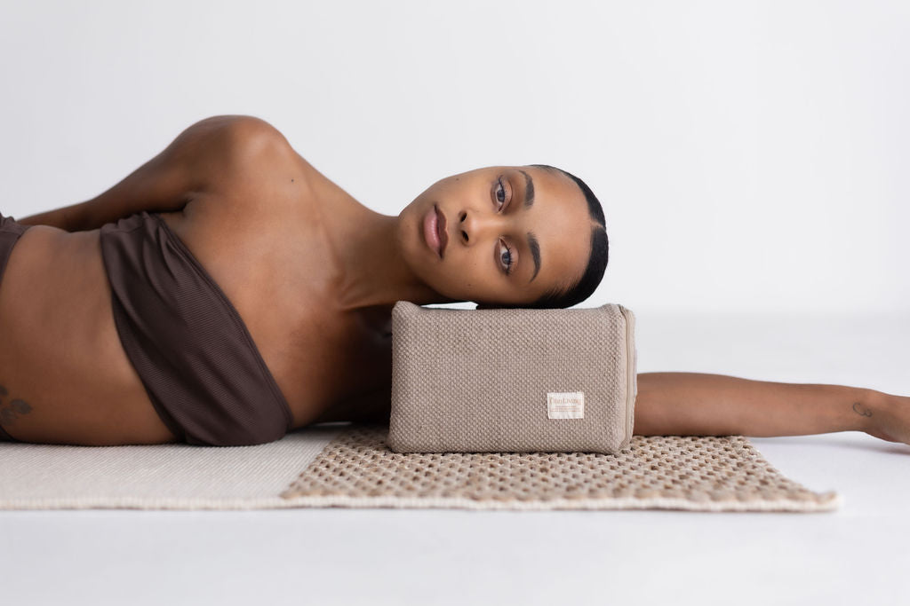 Oko Living Yoga Block - Naturally Dyed Organic Cotton