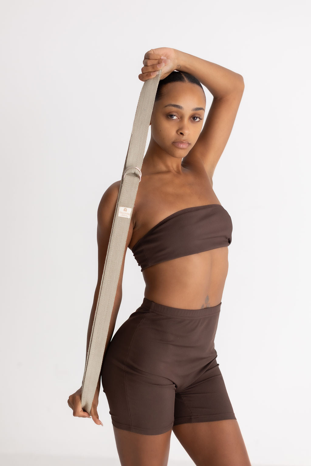 Oko Living Yoga Strap - Naturally Dyed Organic Cotton