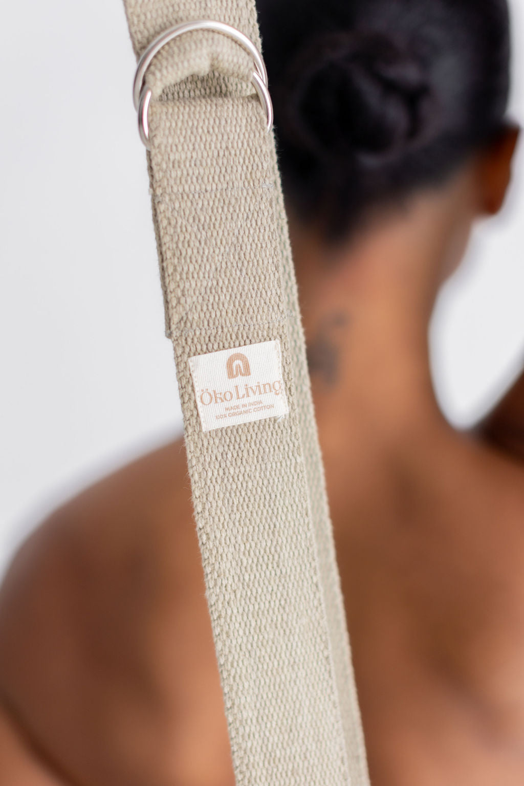 Oko Living Yoga Strap - Naturally Dyed Organic Cotton