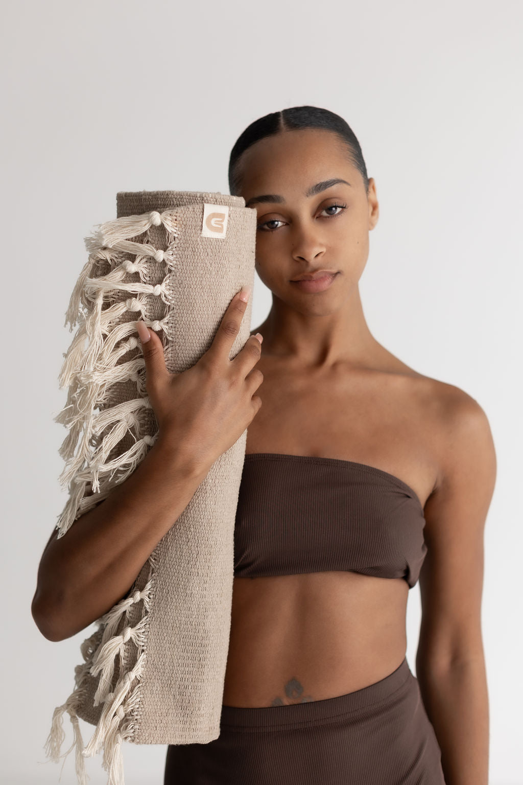 Oko Living Organic Cotton Yoga Blanket - Naturally Dyed