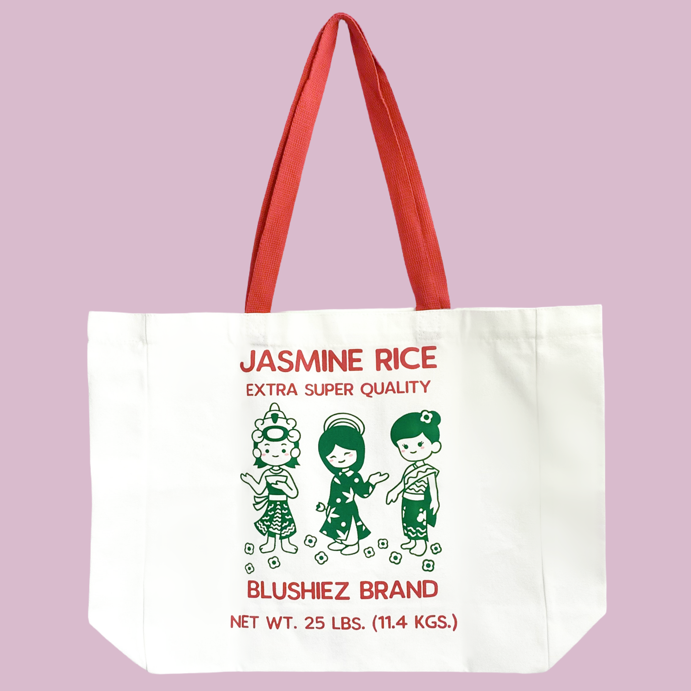 Blushiez Jasmine Rice Tote Bag