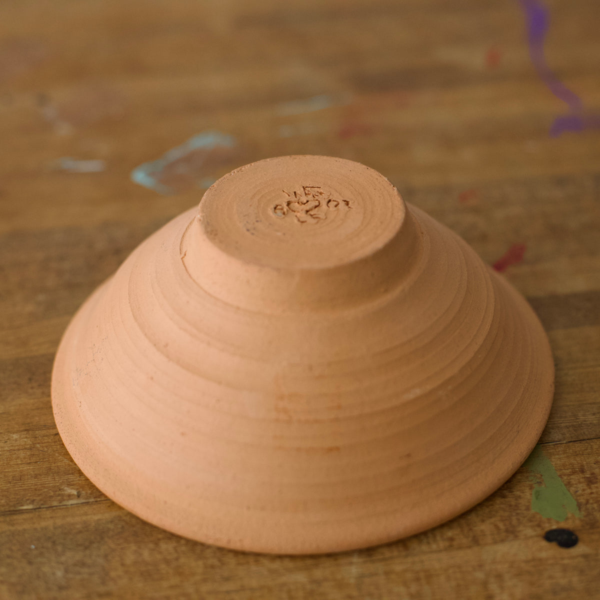 Handmade Terracotta Wheel Thrown Bowl
