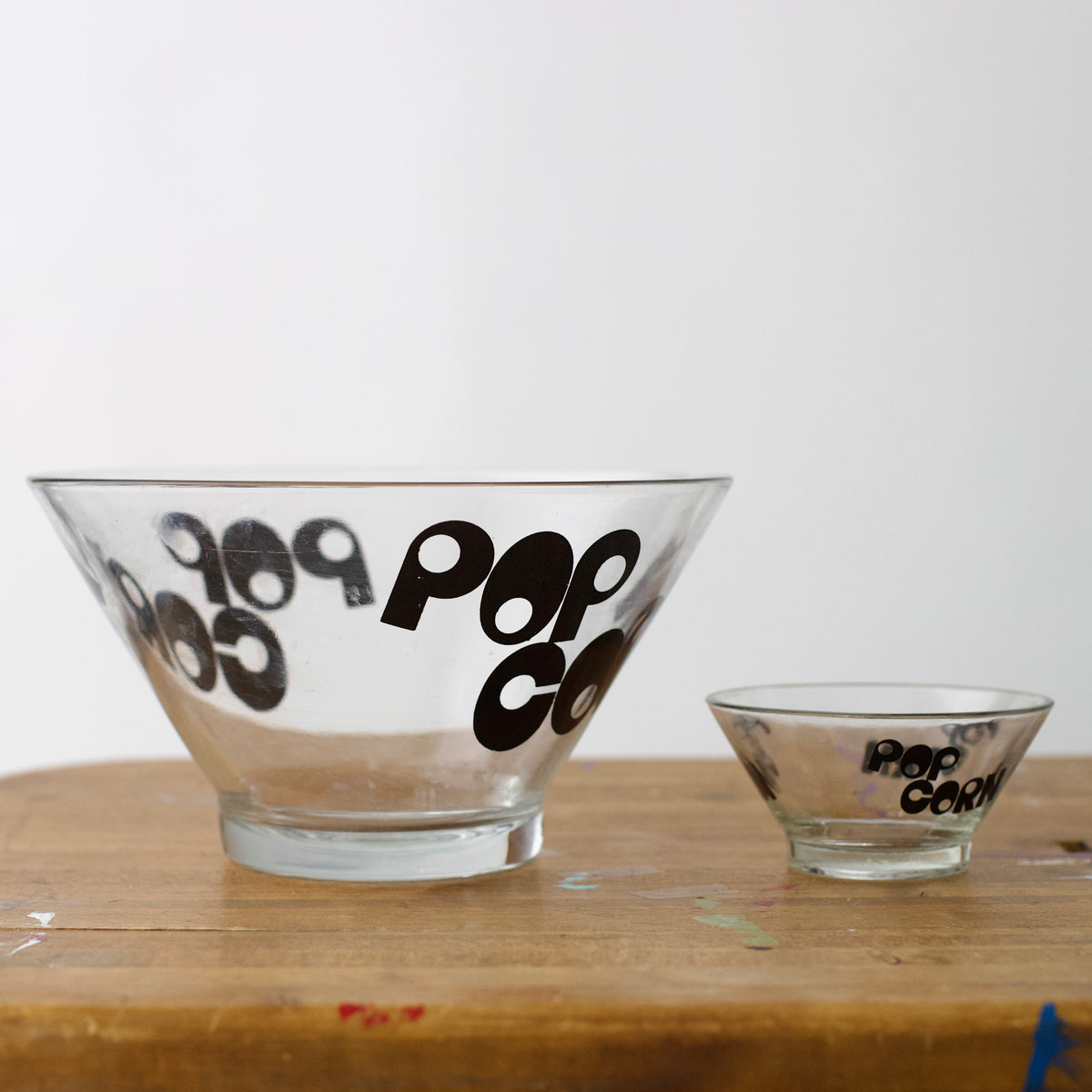 Set Of Vintage 1970’s Popcorn Bowls