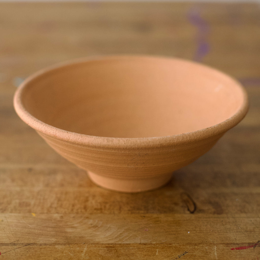 Handmade Terracotta Wheel Thrown Bowl