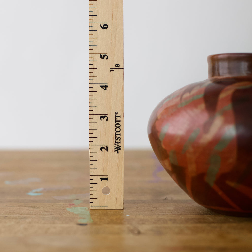 Handmade Santodio Paz Pottery Bird Vase