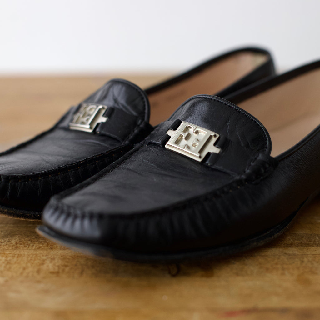 Vintage Escada Loafers Made in Italy Size 6W