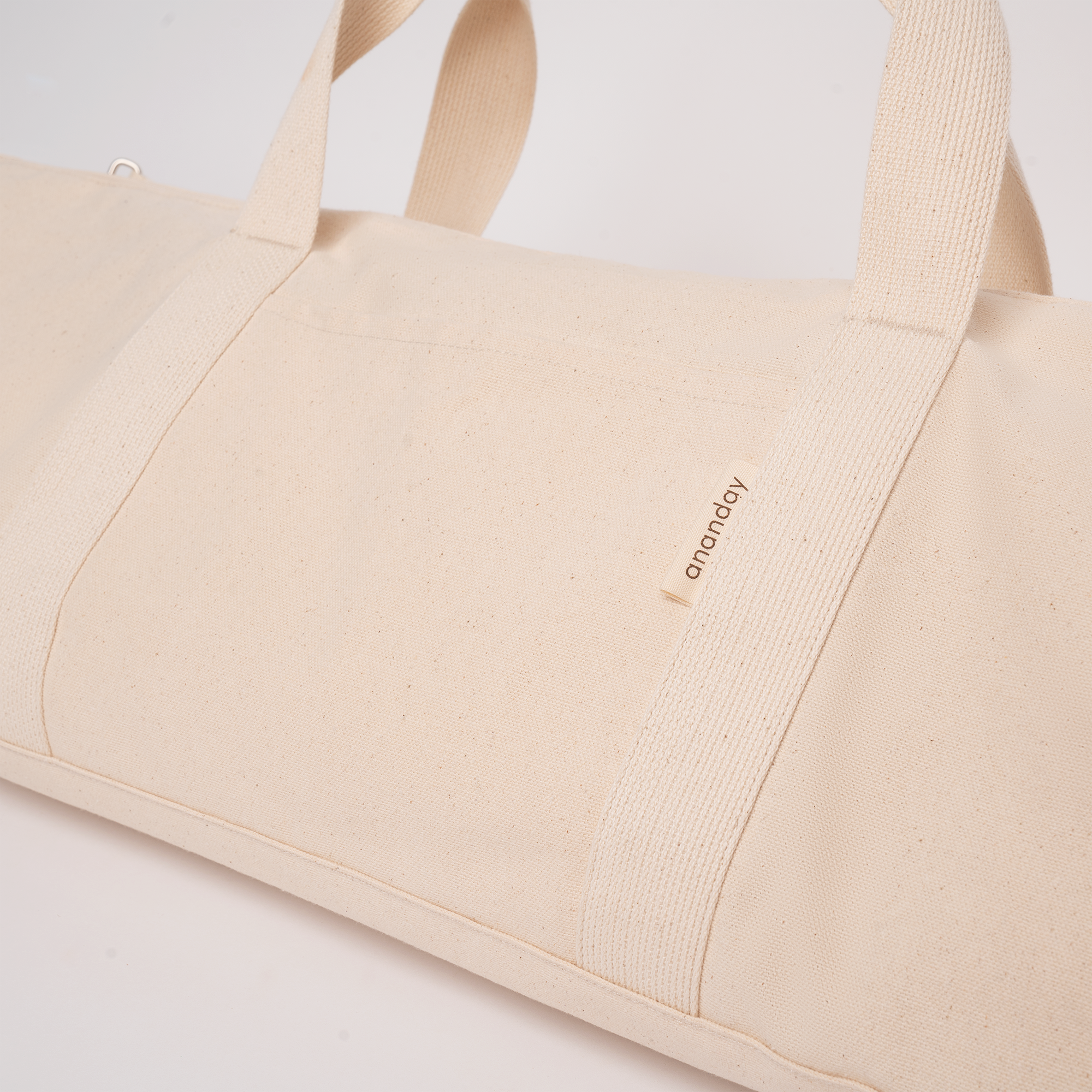Ananday Canvas Yoga Bag in Natural