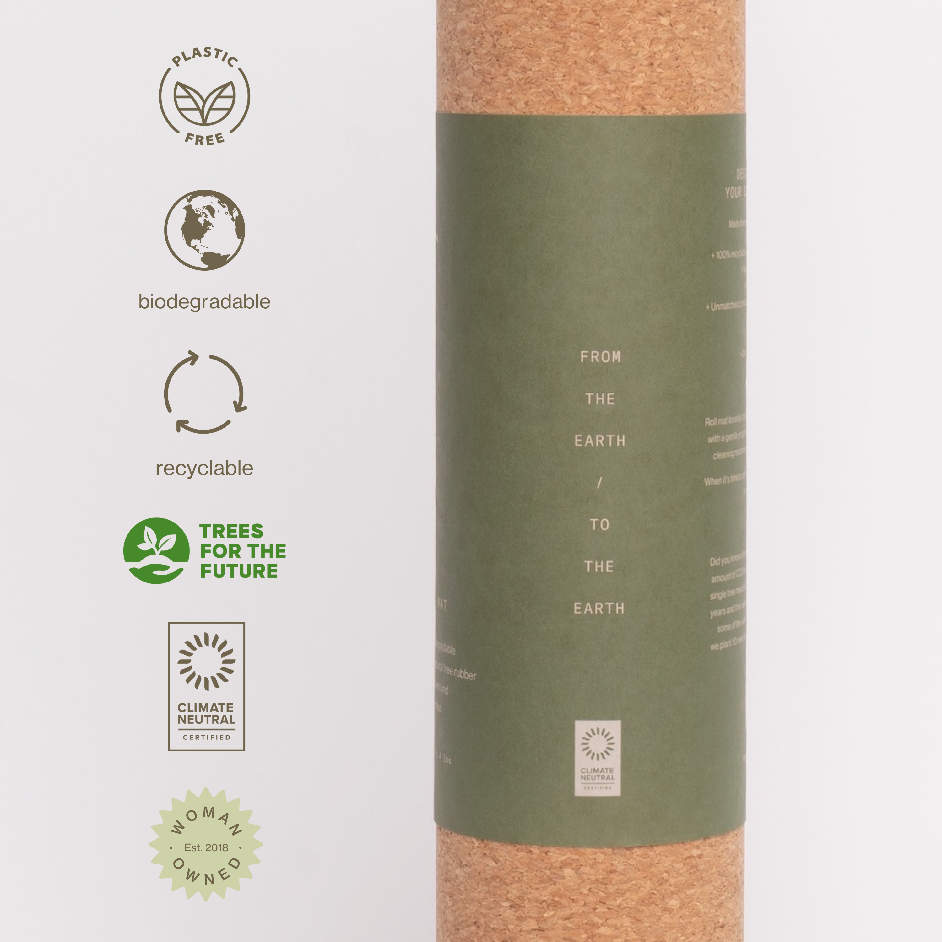 Ananday Cork Yoga Mat