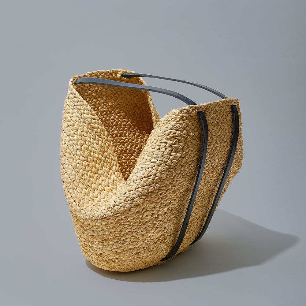 Indego Africa Keza Braided Raffia Carryall