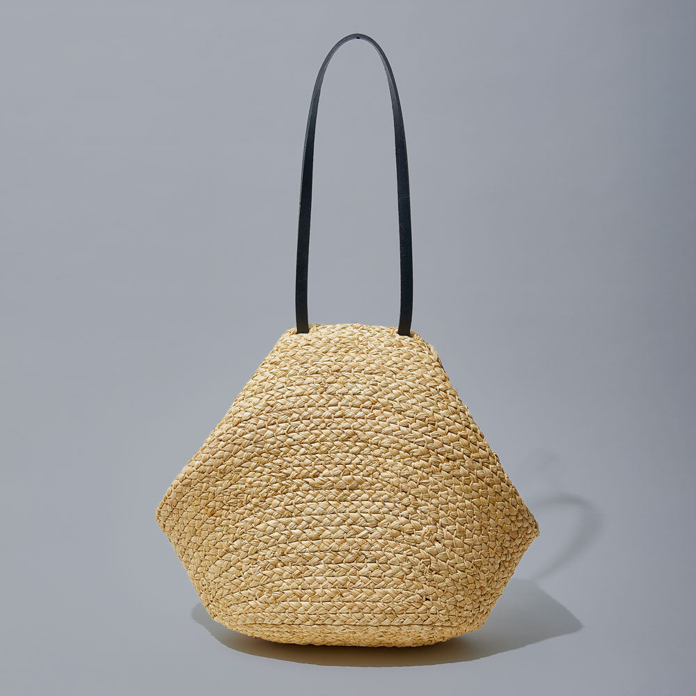 Indego Africa Keza Braided Raffia Carryall