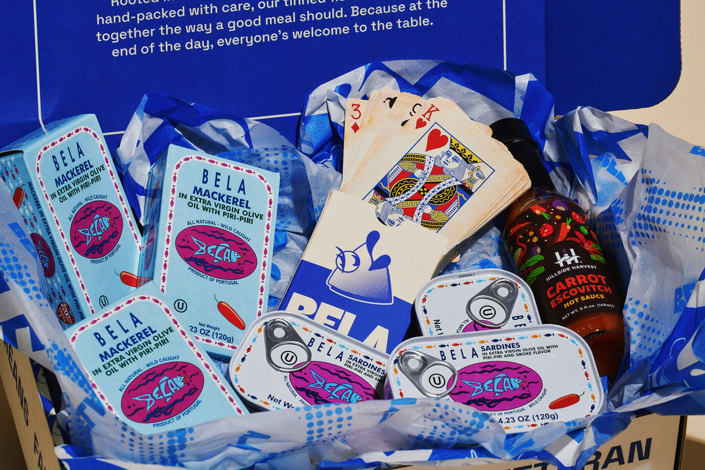 BELA Brand Seafood Spicy Card Night Gift Set