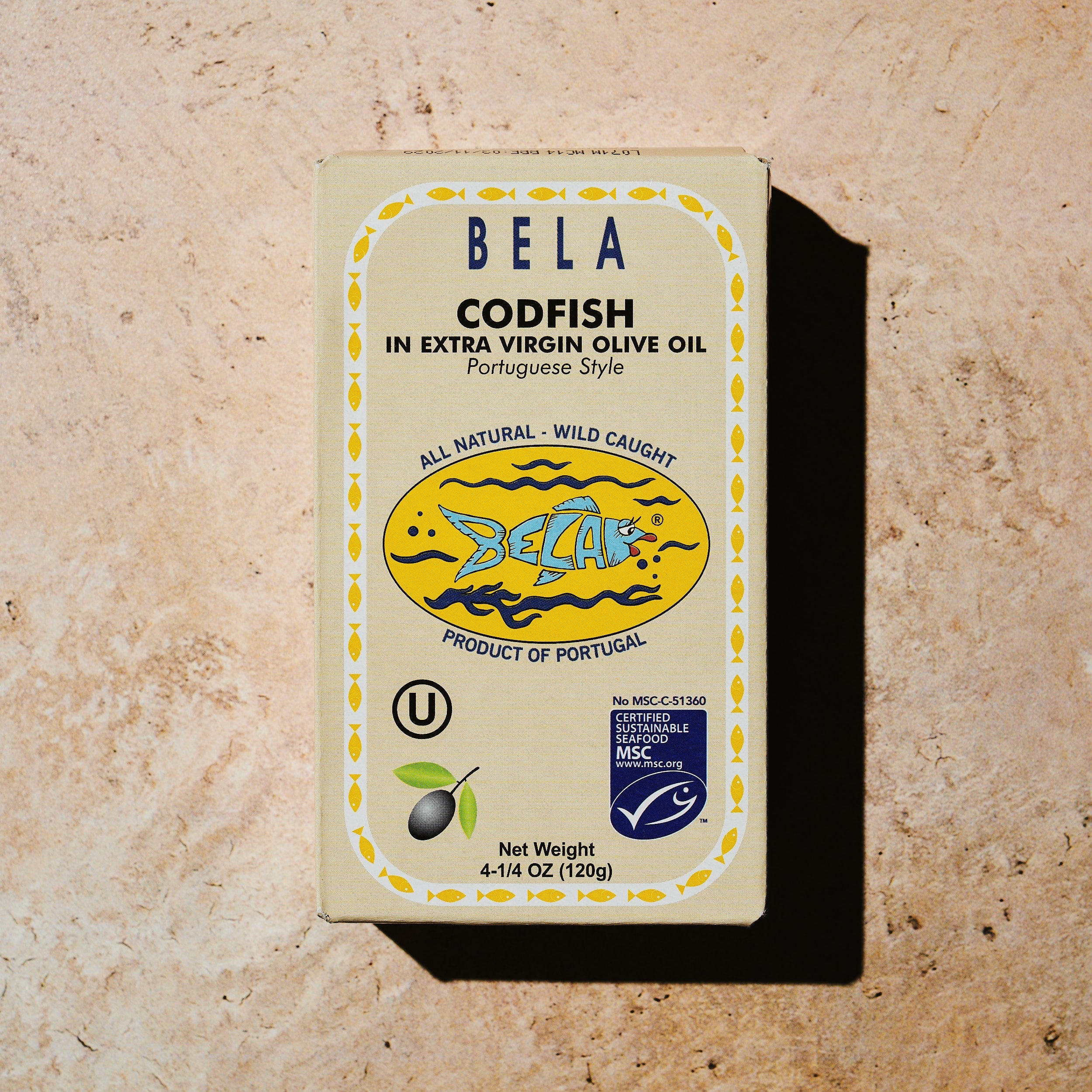 BELA Brand Seafood Codfish in Extra Virgin Olive Oil Portuguese Style