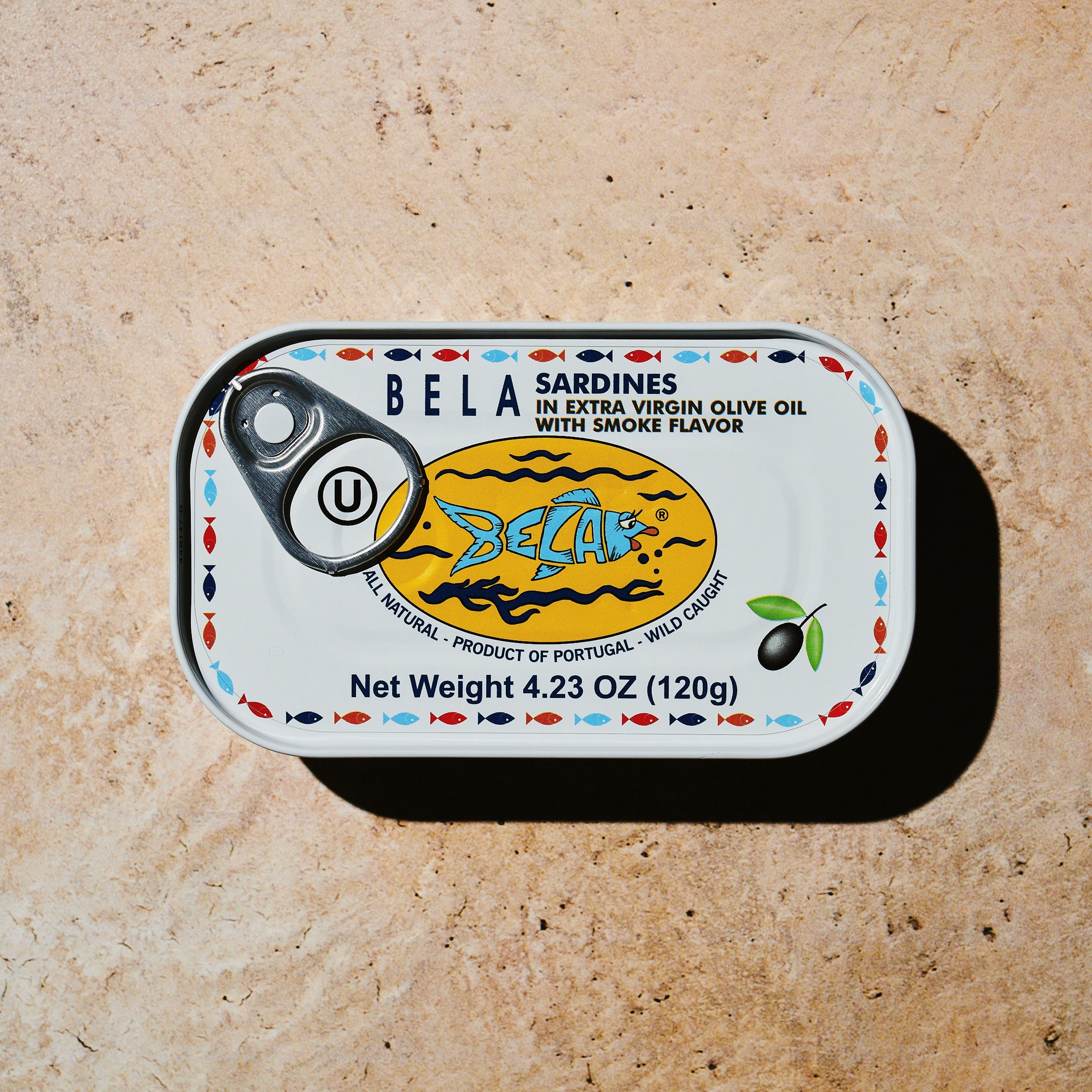 BELA Brand Seafood Sardines in Extra Virgin Olive Oil with Smoke Flavor | 3 Pack