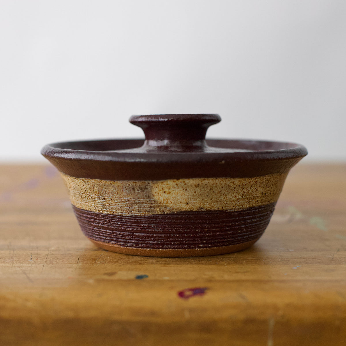 Handmade Ceramic Lidded Pot