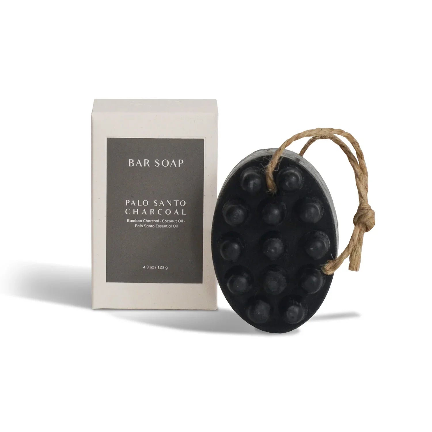 Cedar and Myrrh Bar Soap Massage | Palo Santo & Charcoal