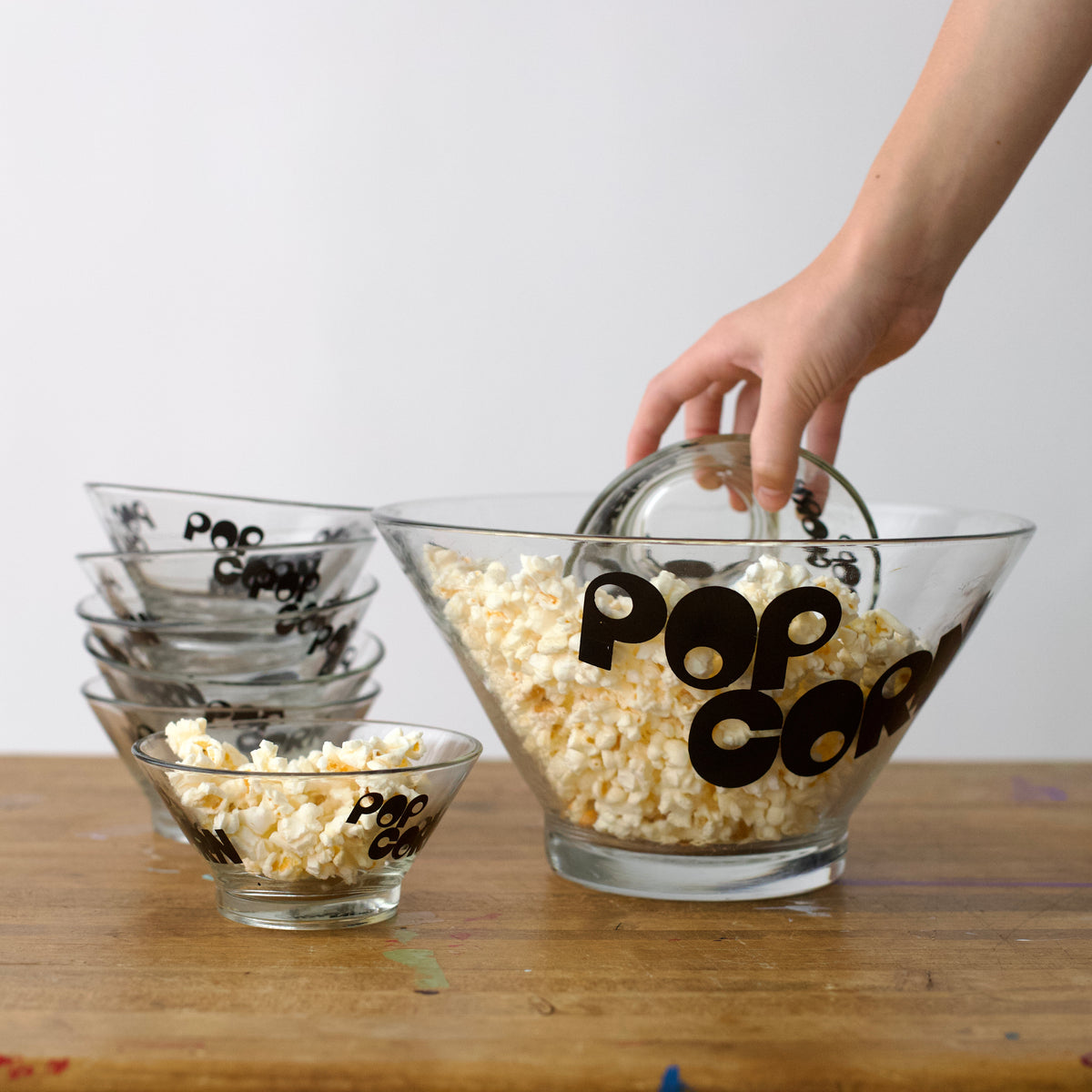 Set Of Vintage 1970’s Popcorn Bowls