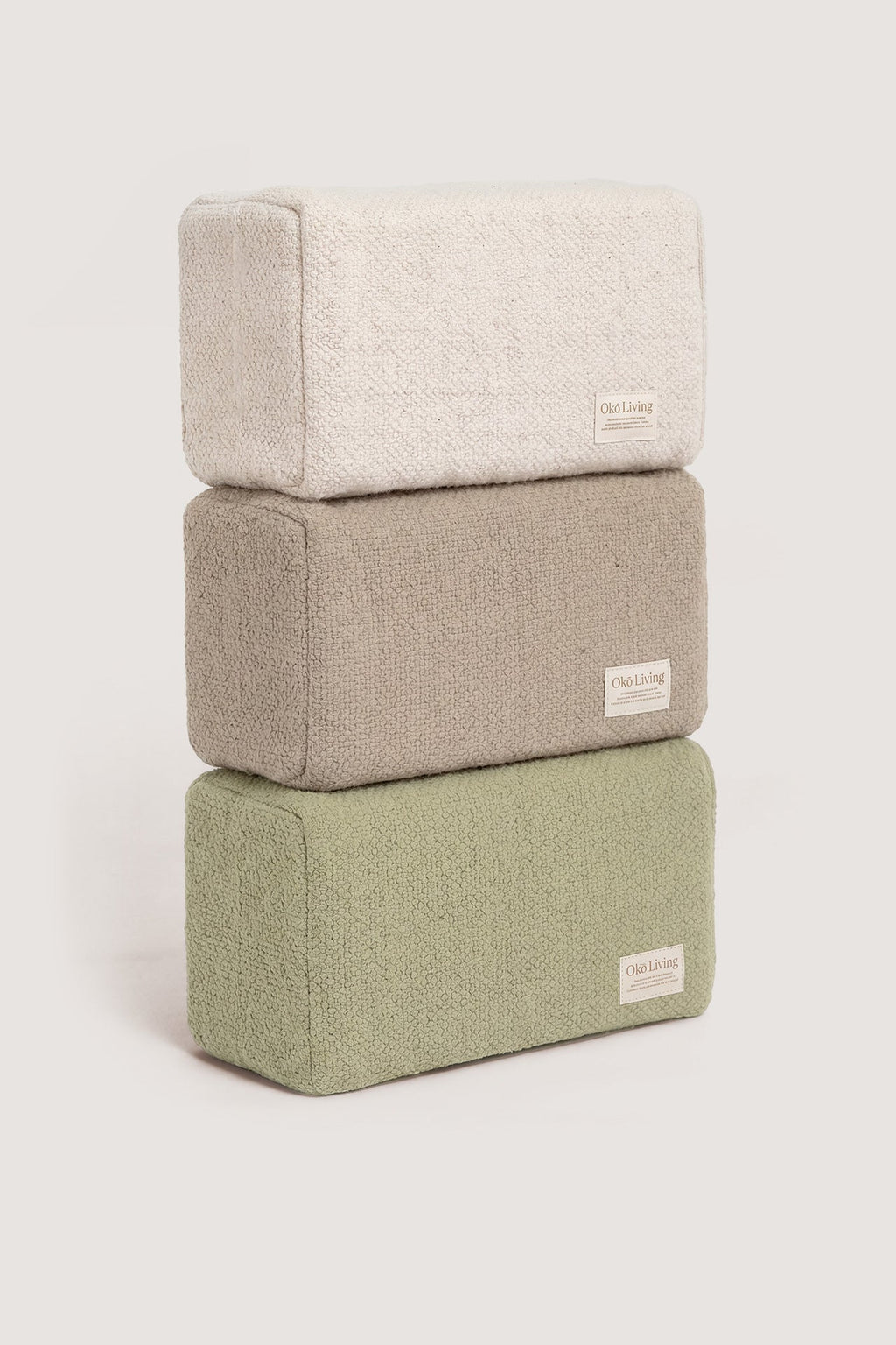 Oko Living Yoga Block - Naturally Dyed Organic Cotton