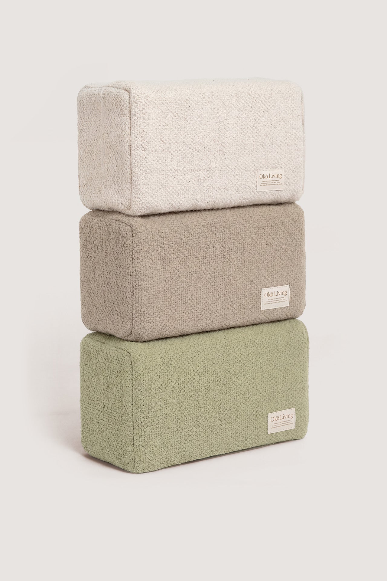 Oko Living Yoga Block - Naturally Dyed Organic Cotton
