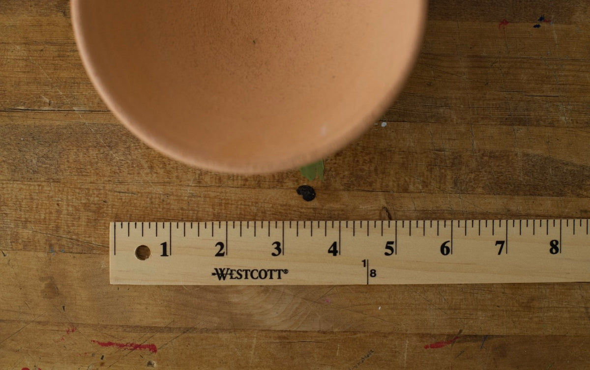 Handmade Terracotta Wheel Thrown Bowl