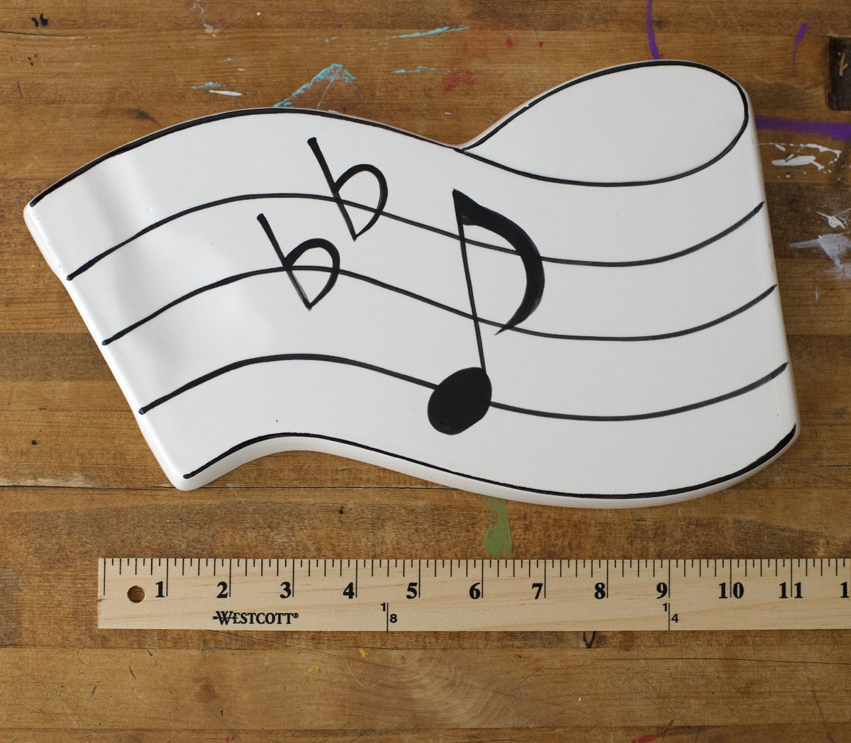 Vintage Music Collection Ceramic Platter