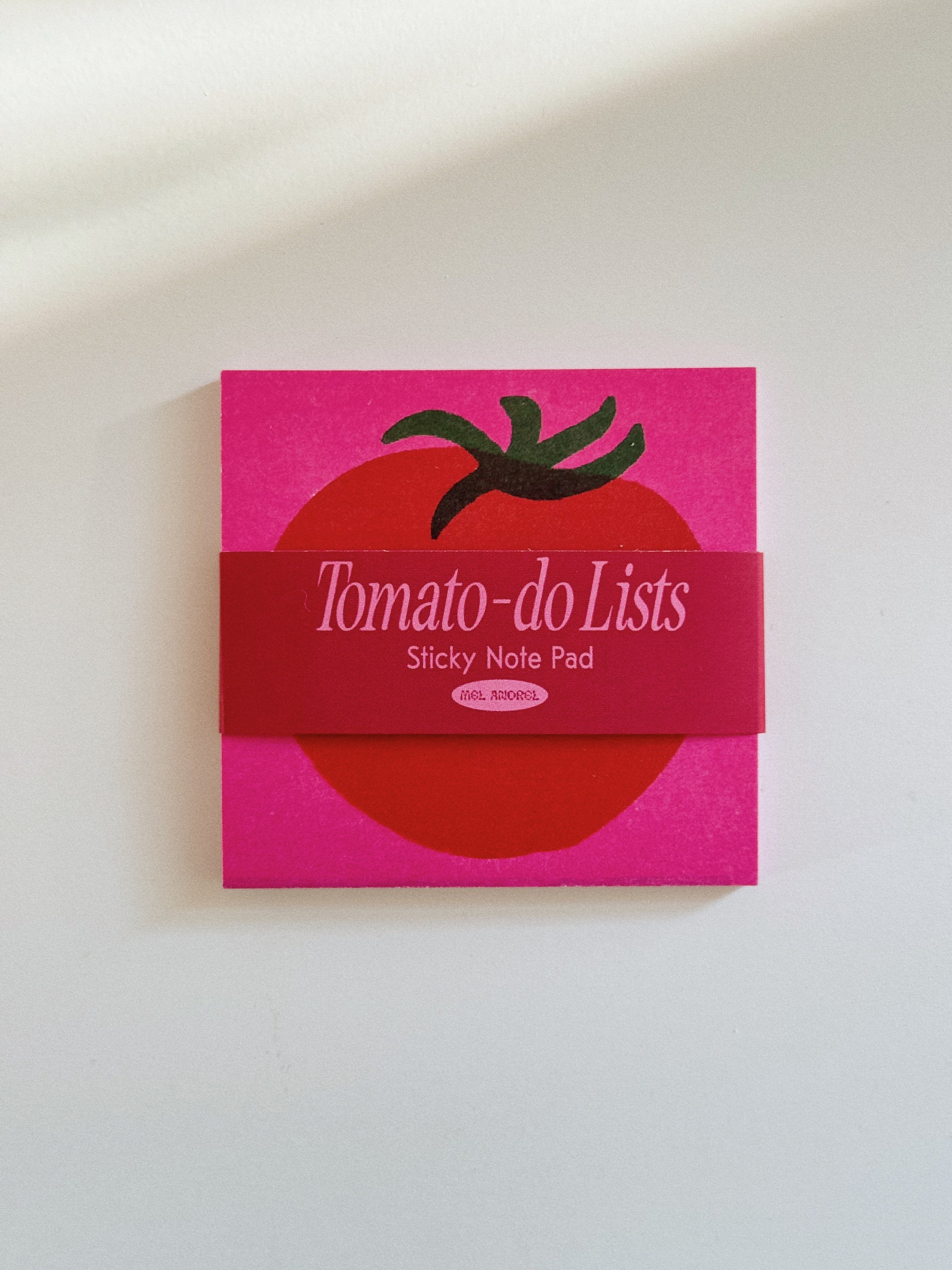 Mel Andrel Sticky Notes Tomato-do List