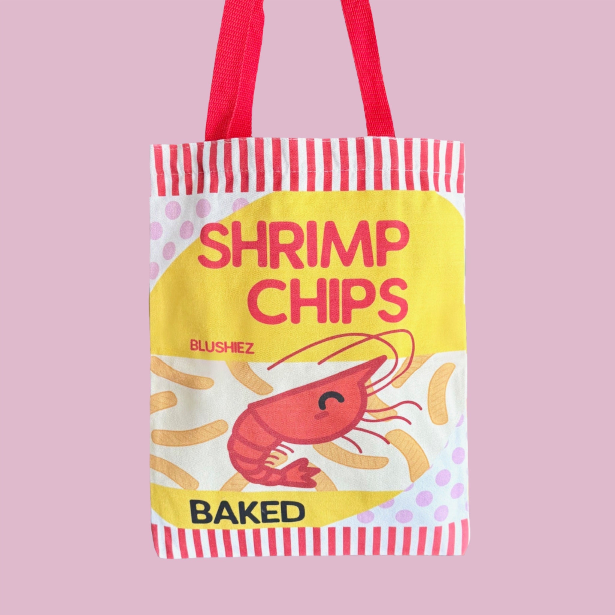 Blushiez Shrimp Chips Tote Bag