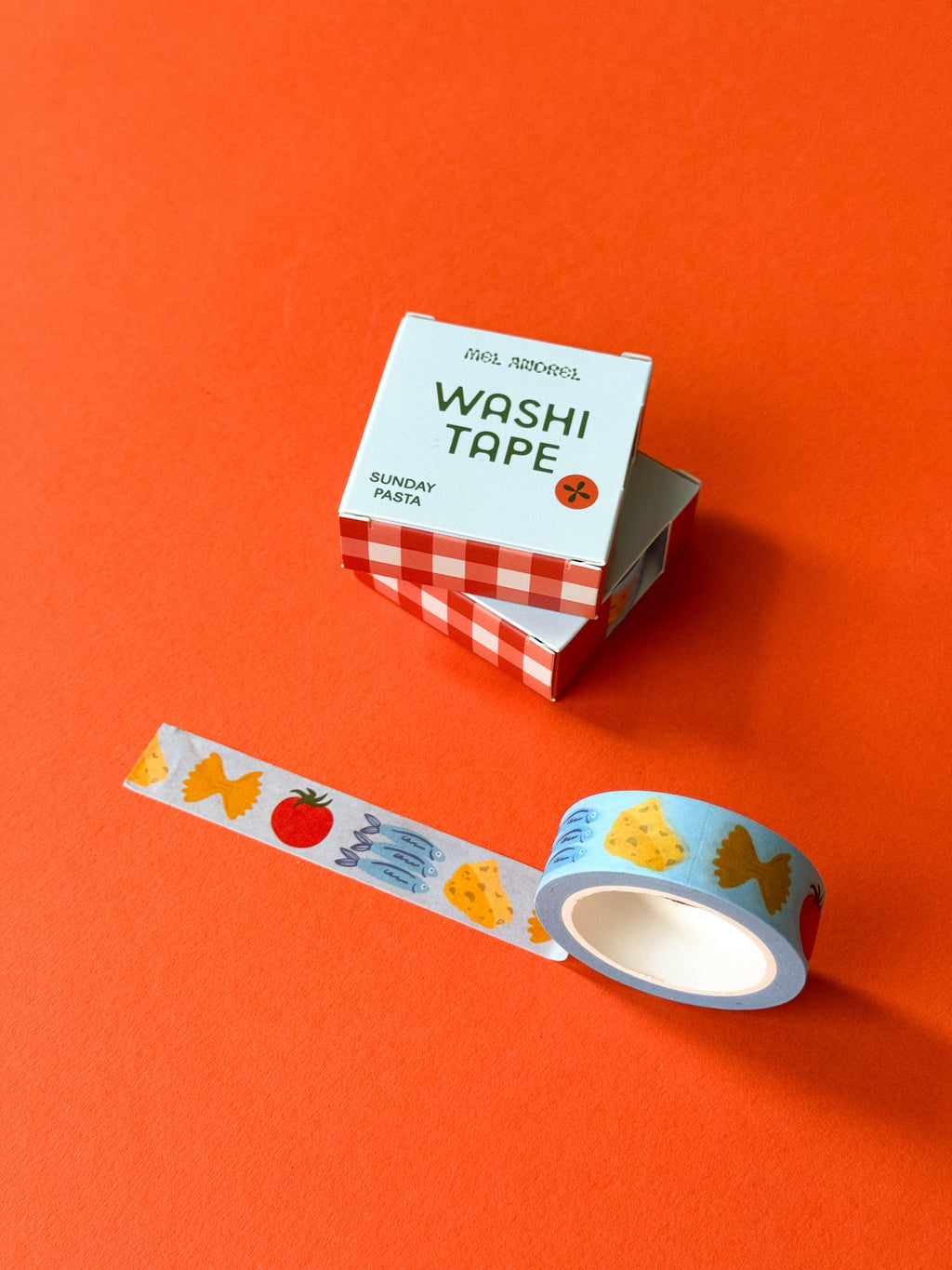 Mel Andrel Washi Tape Sunday Pasta