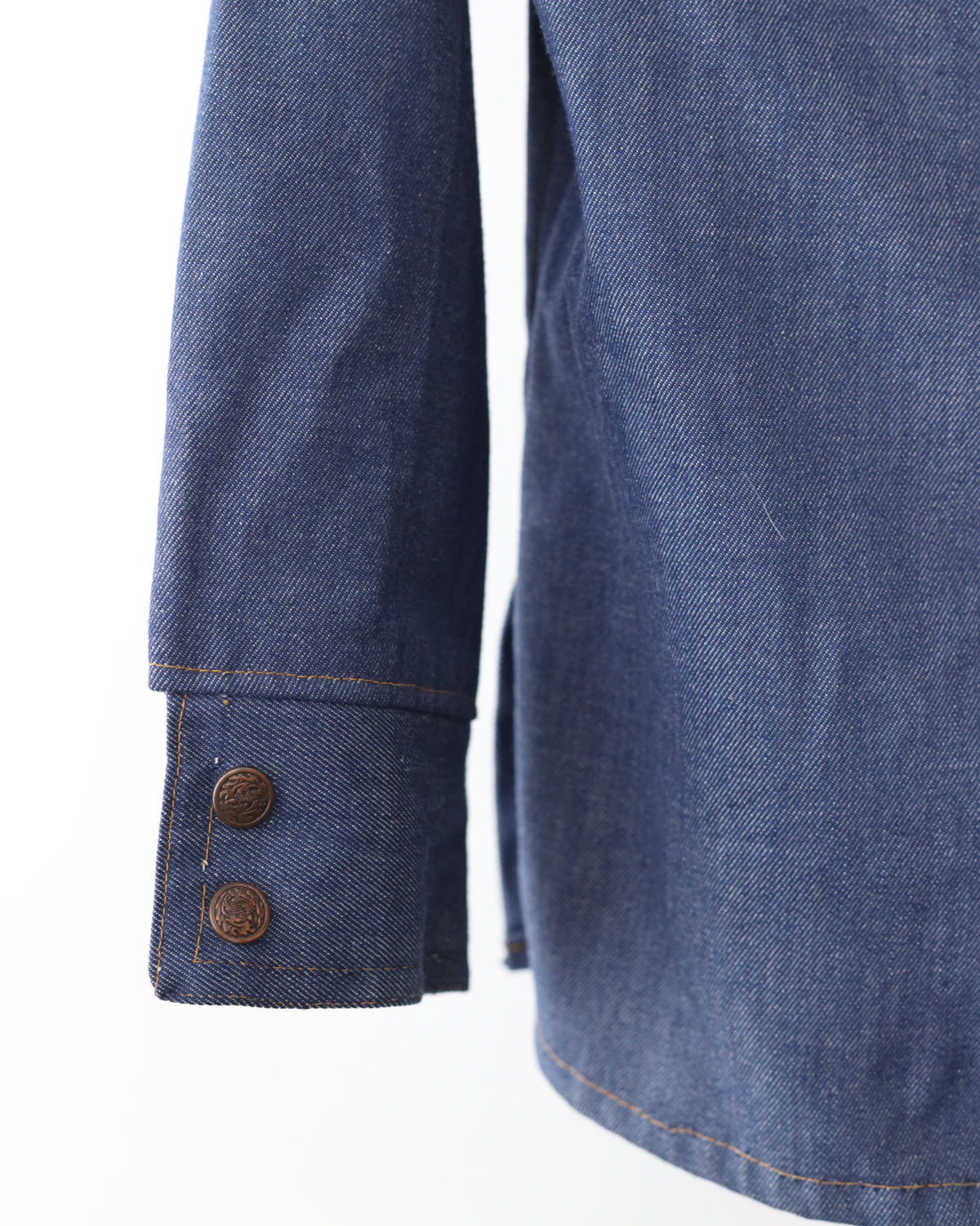 Men's Cooper Sportswear Denim Shirt Blue Jacket Size 38