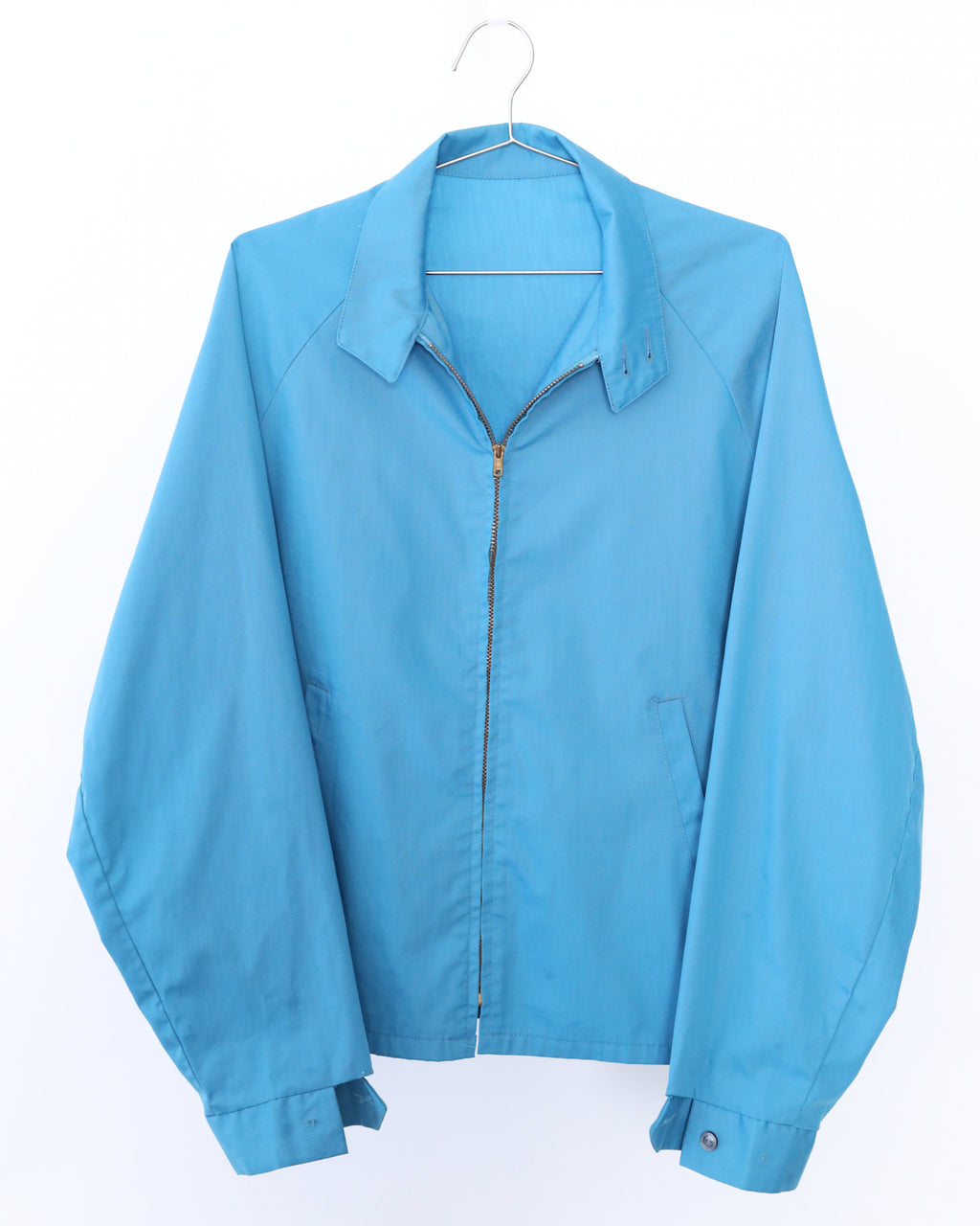 Men's Custom Aqua Light Weight Jacket Size L