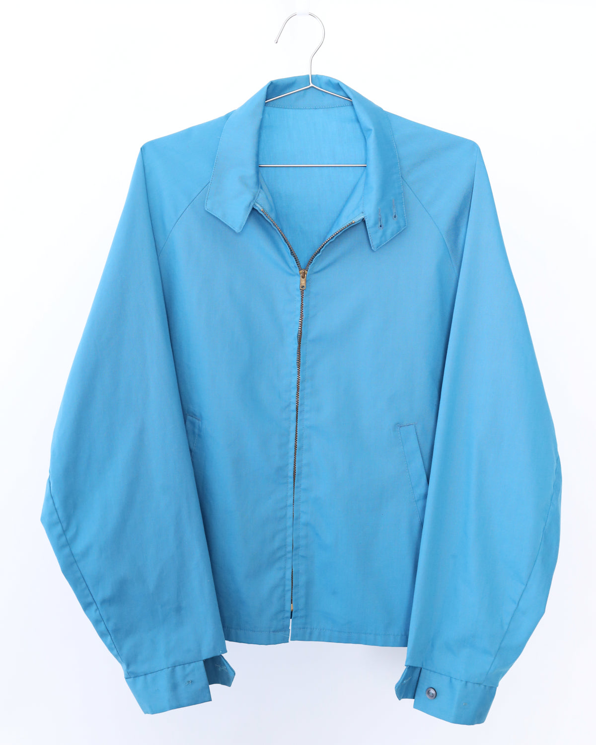 Men's Custom Aqua Light Weight Jacket Size L