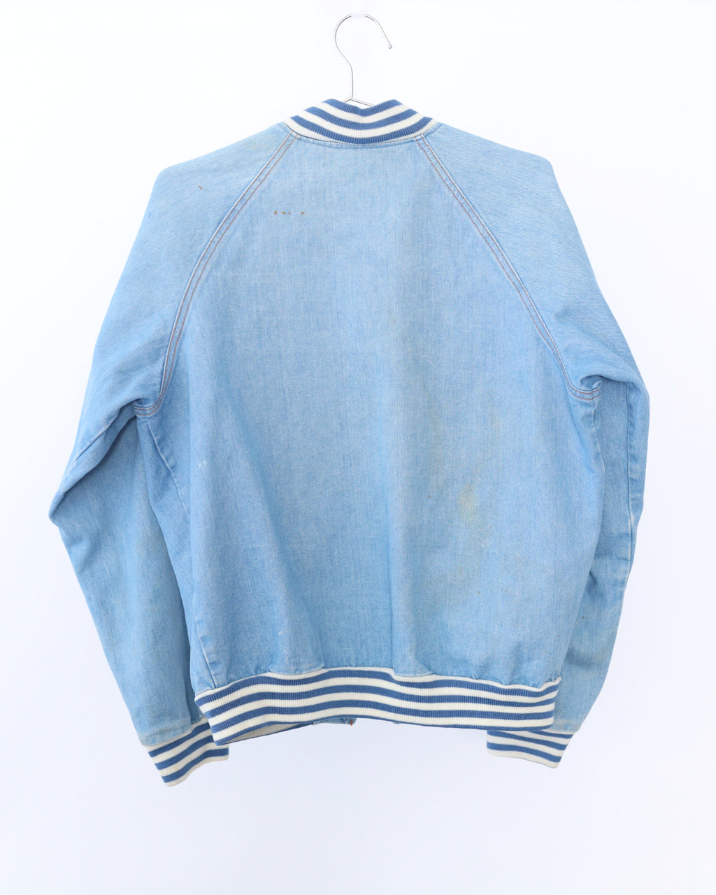 Men's Hi Gear Light Blue Denim Collegiate Jacket