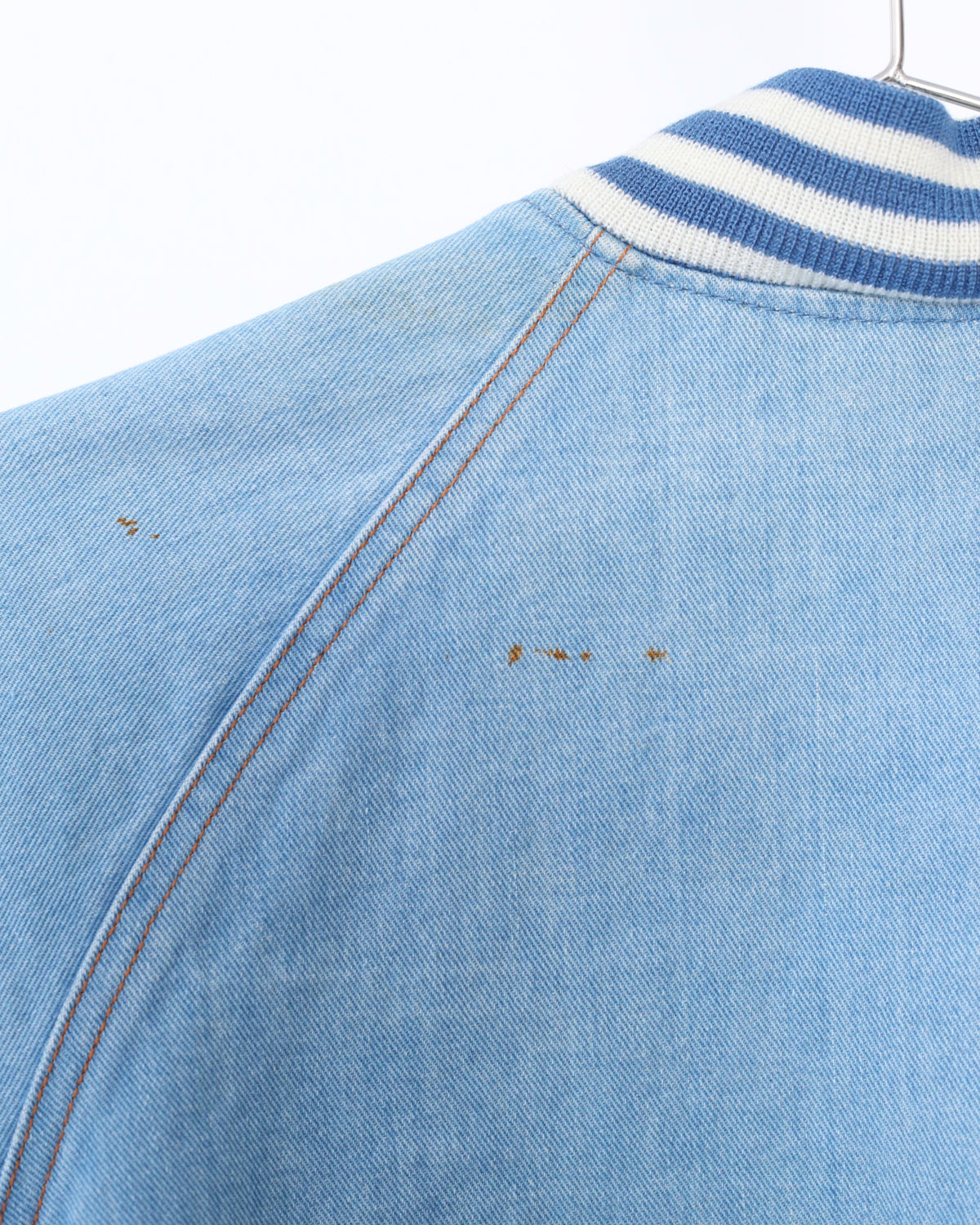 Men's Hi Gear Light Blue Denim Collegiate Jacket