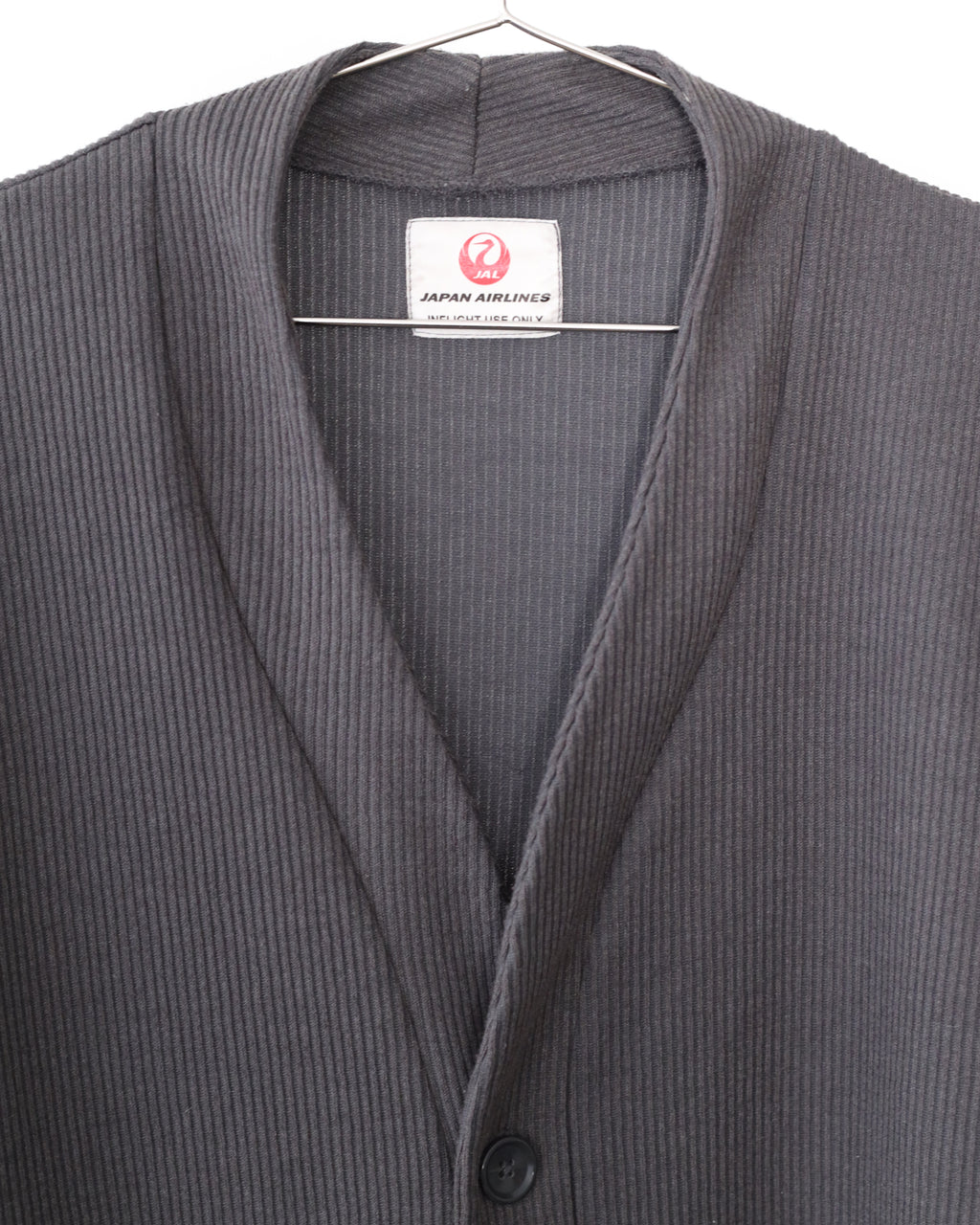 Men's Japan Airlines Gray Cardigan