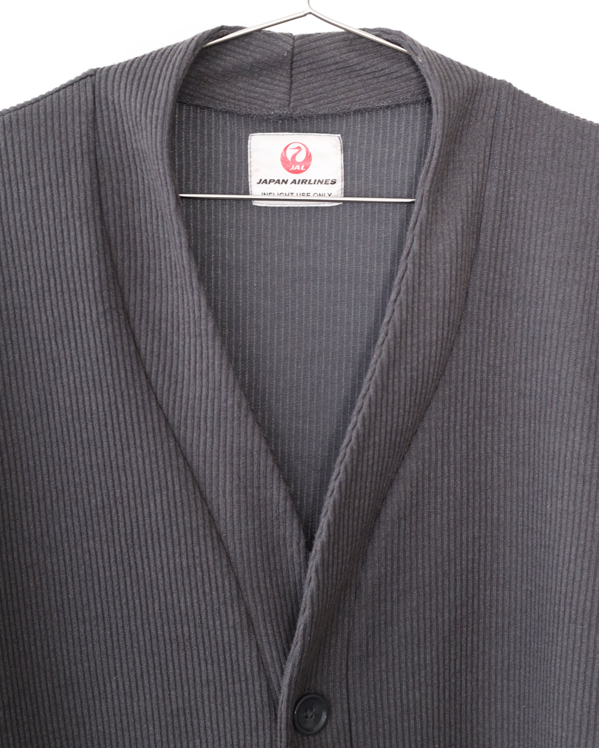 Men's Japan Airlines Gray Cardigan