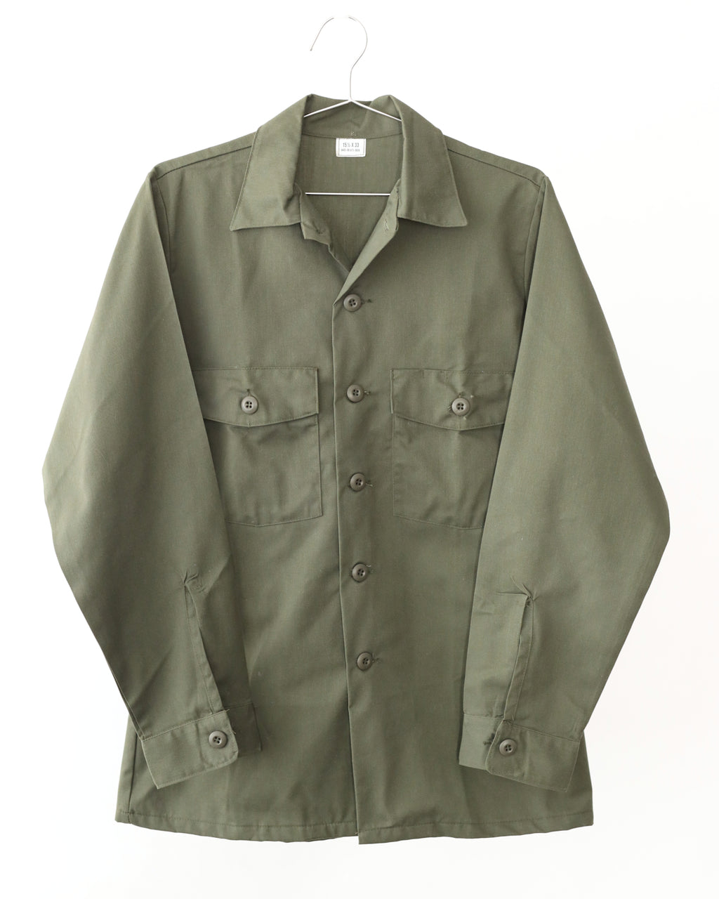 Men's Military Fatigue Green Shirt