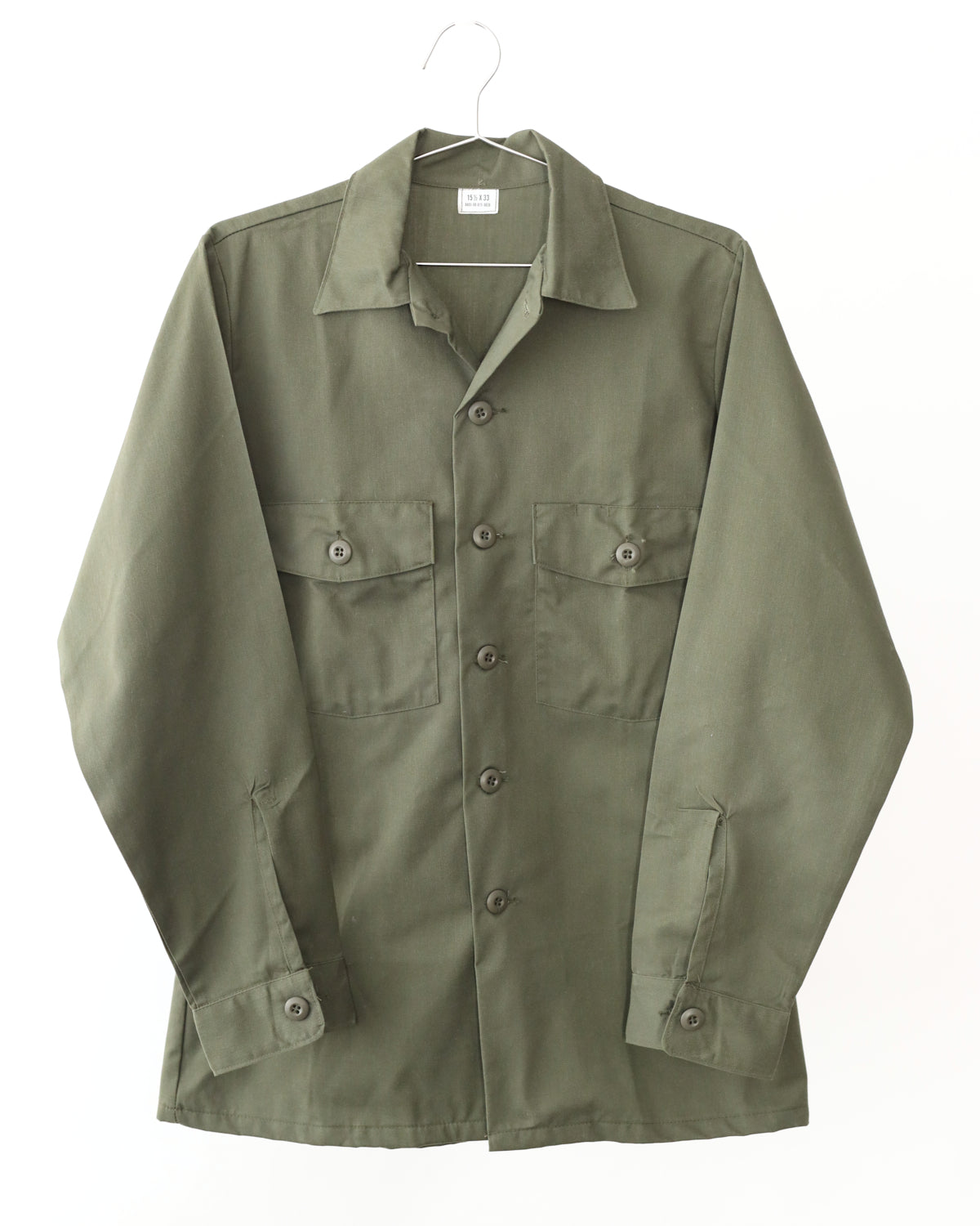 Men's Military Fatigue Green Shirt