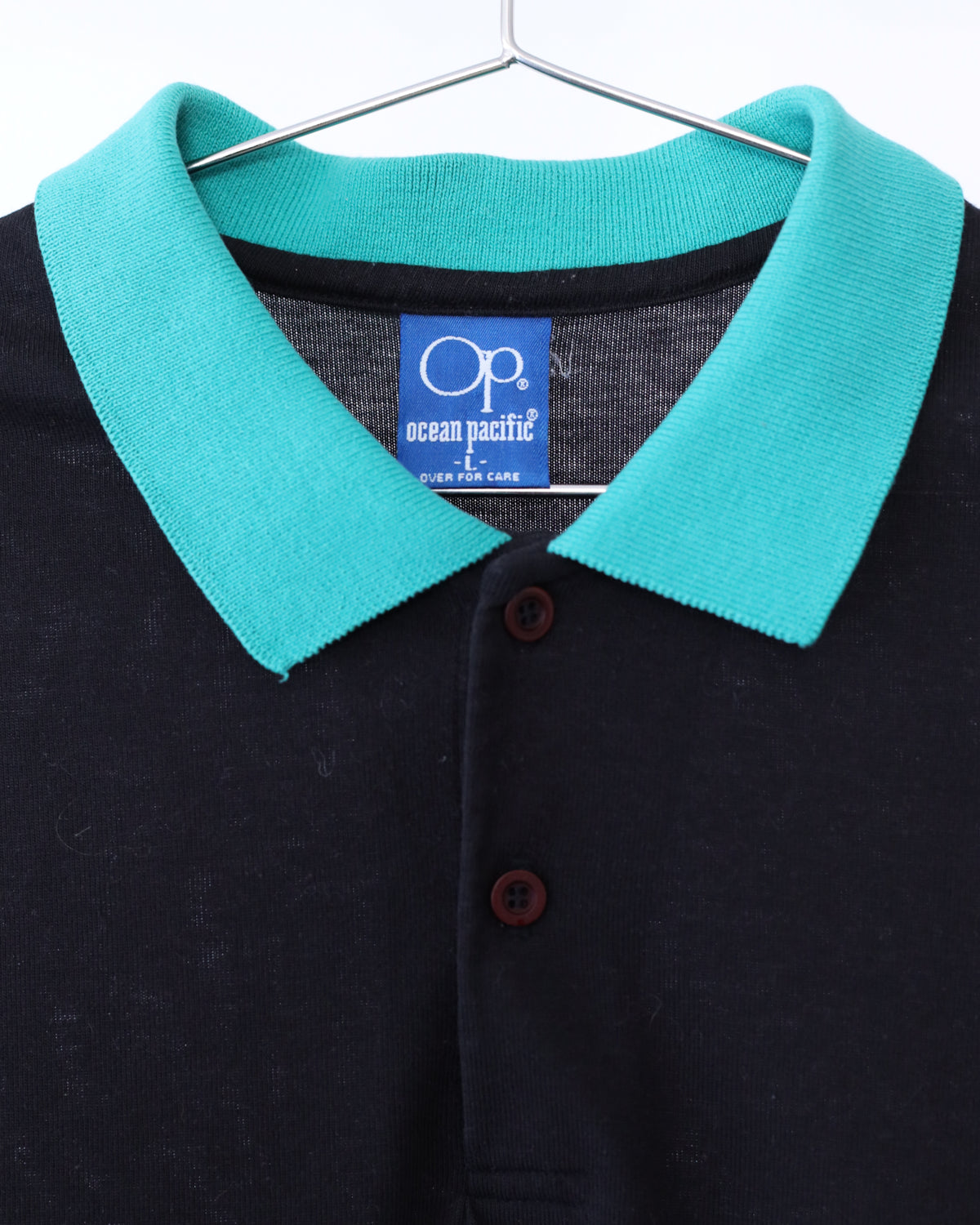 Men's Ocean Pacific Short Sleeve Polo Stripe Black