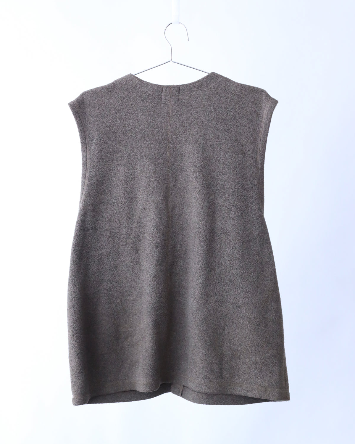 Men's Gap Front Pocket Button Vest Gray